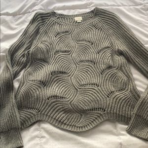 Never worn Grey patterned sweater